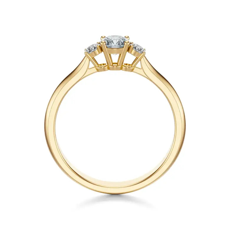 Pierścionek zaręczynowy z diamentami AJPZ_083